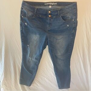 Copper Flash 18W 
Women's Blue Jeans